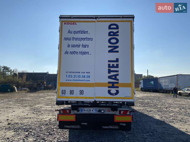 Тентованный борт (штора) - полуприцеп Kogel SAF 2015 в Виннице