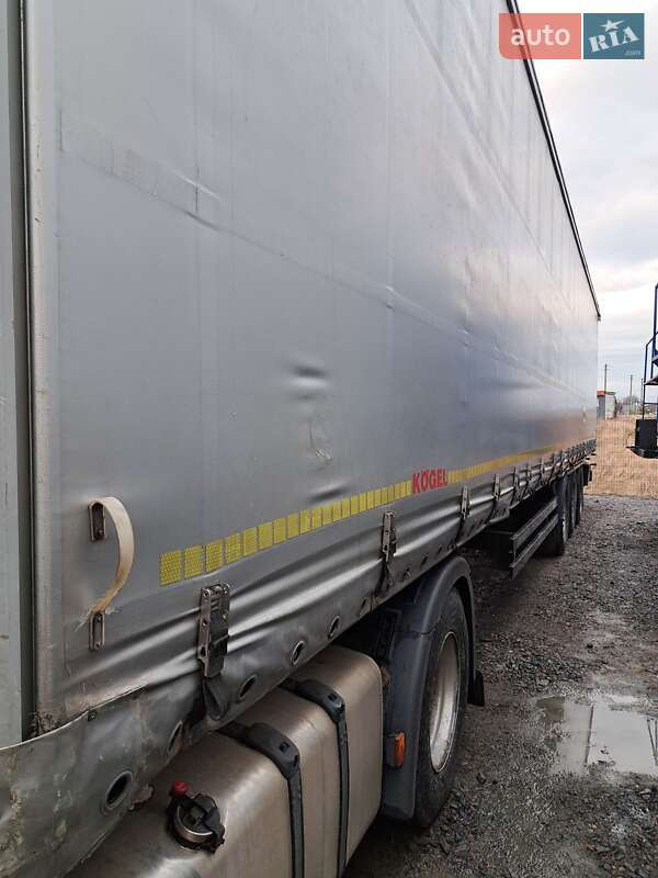 Тентованный борт (штора) - полуприцеп Kogel SAF 2013 в Подольске