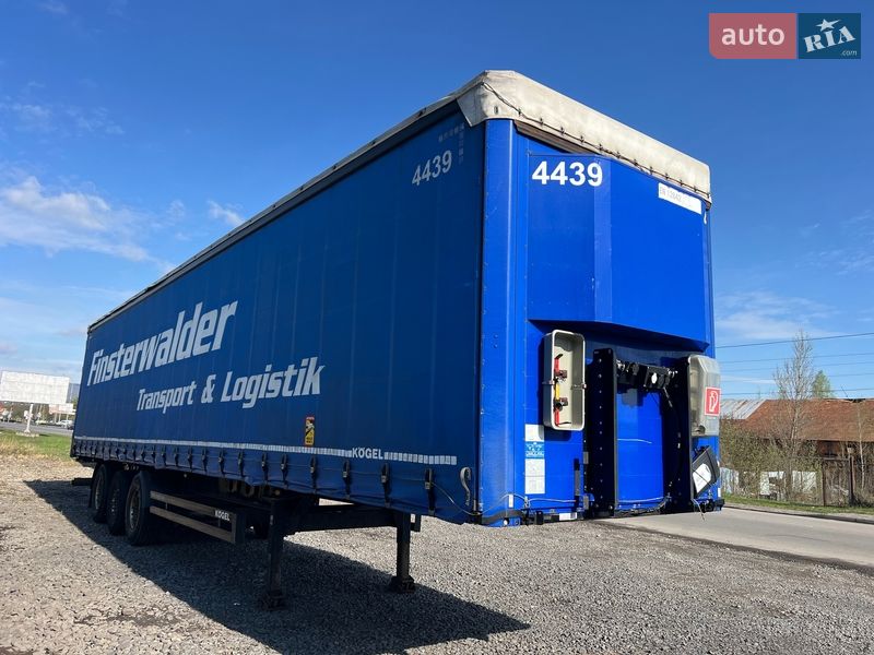 Тентованный борт (штора) - полуприцеп Kogel SAF 2015 в Хусте фото 3 Тентованный борт (штора) - полуприцеп Kogel SAF 2015 в Хусте