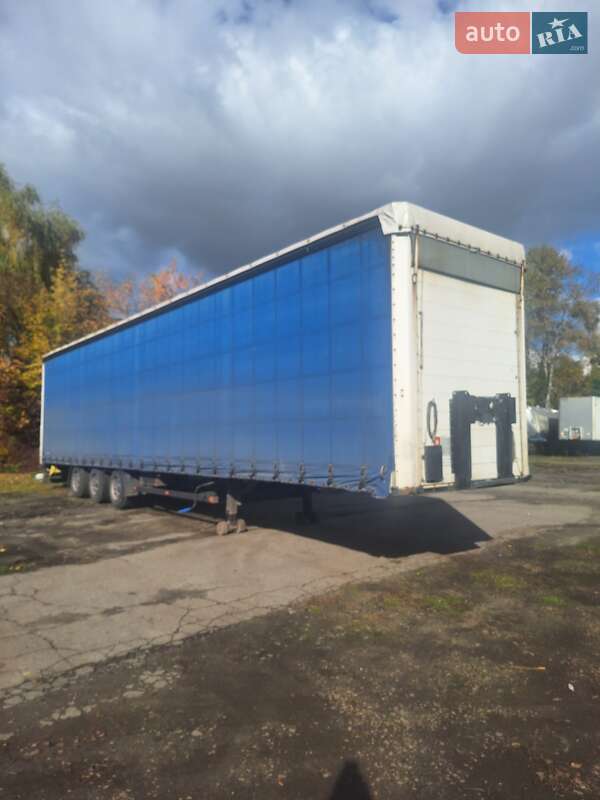 Тентованный борт (штора) - полуприцеп Kogel SK 24P 2005 в 