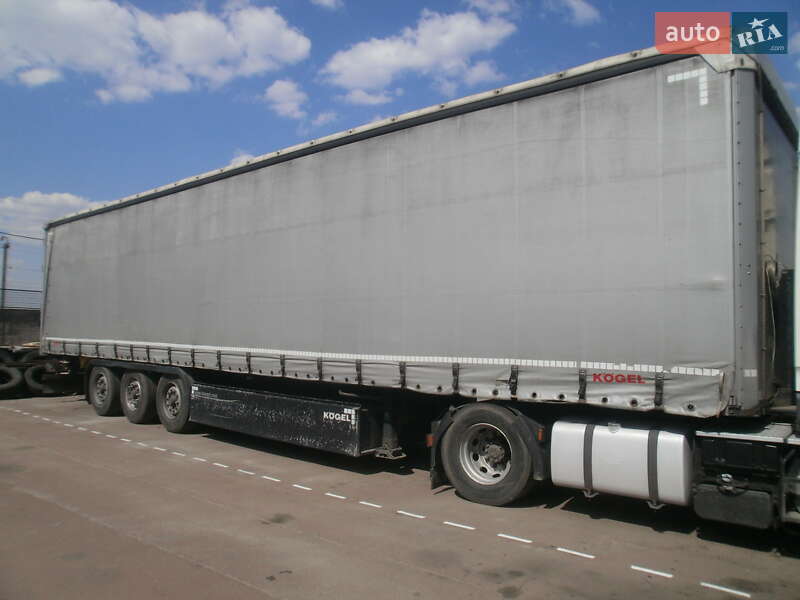 Тентованный борт (штора) - полуприцеп Kogel SN 24 2011 в Чернигове