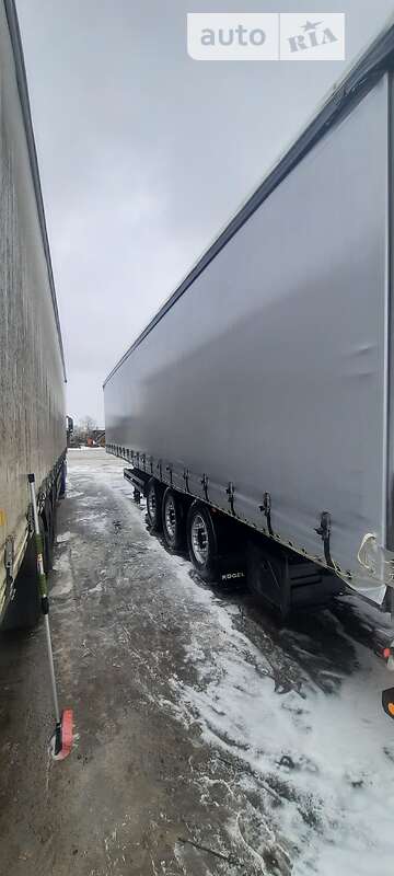 Тентованный борт (штора) - полуприцеп Kogel SN 24 2013 в Шостке