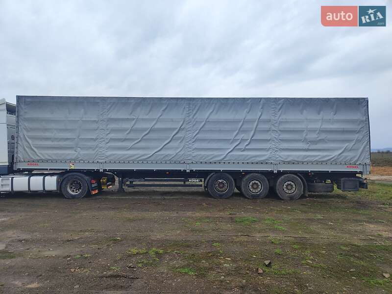 Тентованный борт (штора) - полуприцеп Kogel SN 24 2018 в Иршаве