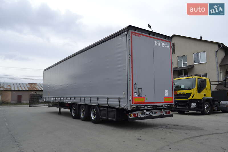 Тентований борт (штора) - напівпричіп Kogel SN 24 2016 в Хусті