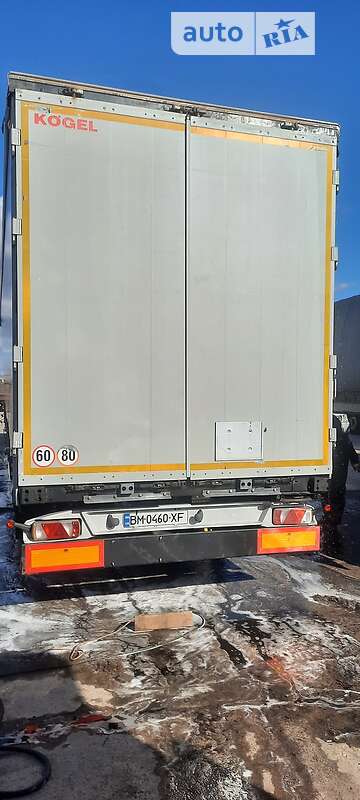 Тентованный борт (штора) - полуприцеп Kogel SN 24 2013 в Шостке