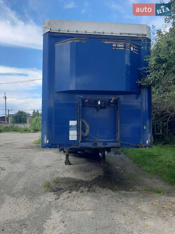 Тентований борт (штора) - напівпричіп Kogel SN 24 2007 в Івано-Франківську