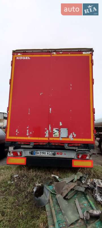 Тентованный борт (штора) - полуприцеп Kogel SN 24 2013 в Балте