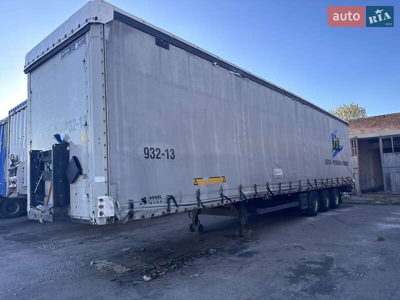 Тентованный борт (штора) - полуприцеп Kogel SN 24 2008 в Луцке