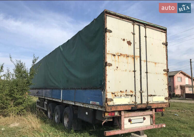 Тентований борт (штора) - напівпричіп Kogel SN 24 1997 в Івано-Франківську