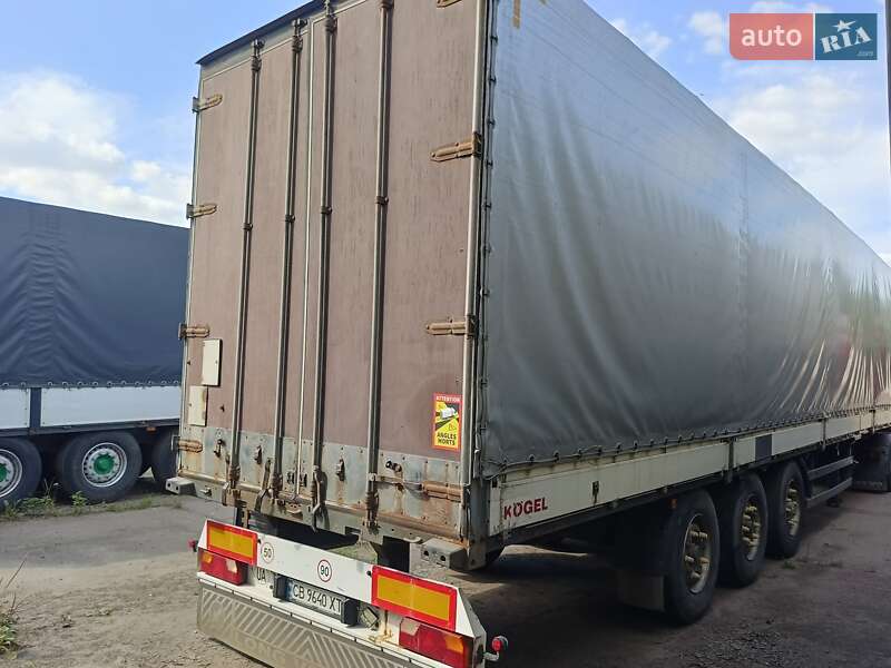Бортовой полуприцеп Kogel SN 24 2002 в Чернигове фото 2 Бортовой полуприцеп Kogel SN 24 2002 в Чернигове