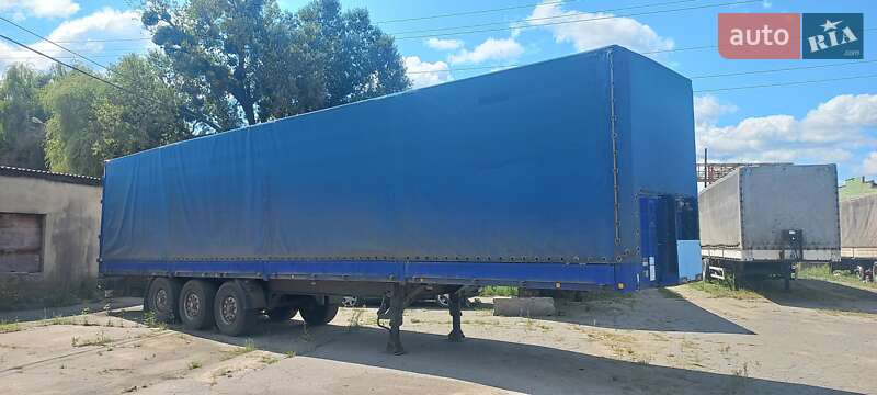 Тентованный борт (штора) - полуприцеп Kogel SN 24 1993 в 