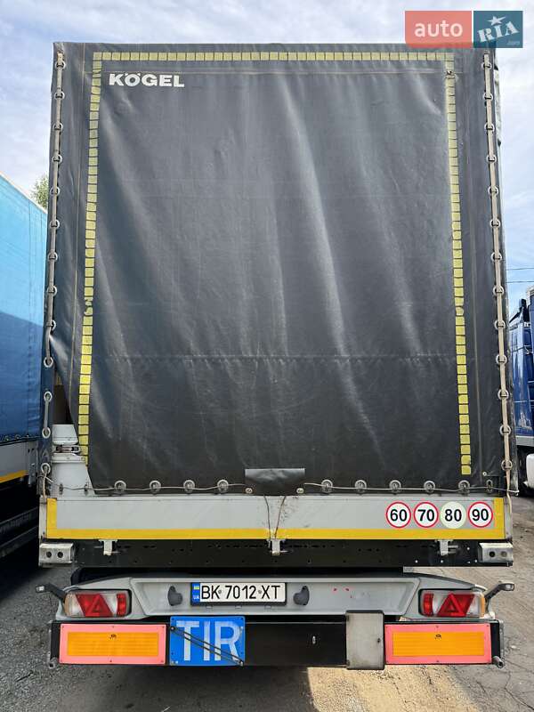 Тентованный борт (штора) - полуприцеп Kogel SN 24 2017 в Ровно фото 2 Тентованный борт (штора) - полуприцеп Kogel SN 24 2017 в Ровно