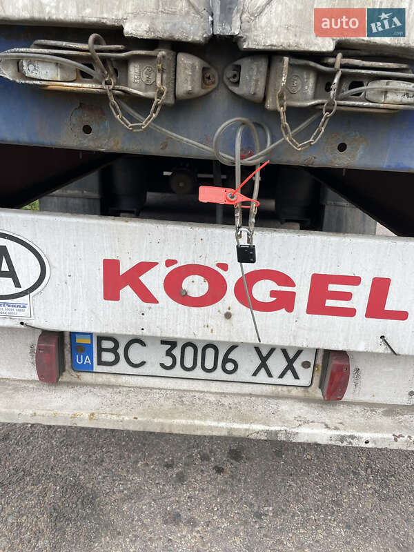 Тентованный борт (штора) - полуприцеп Kogel SN 24 2005 в Львове фото 5 Тентованный борт (штора) - полуприцеп Kogel SN 24 2005 в Львове