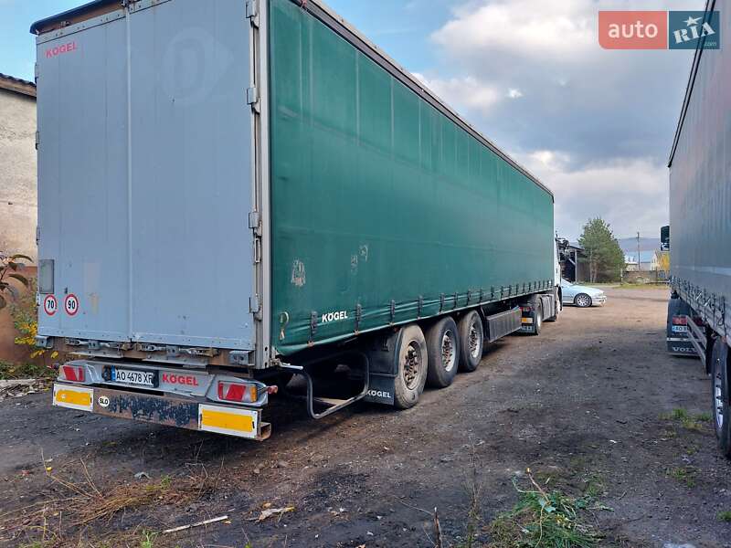 Тентованный борт (штора) - полуприцеп Kogel SN 24 2011 в Хусте фото 5 Тентованный борт (штора) - полуприцеп Kogel SN 24 2011 в Хусте