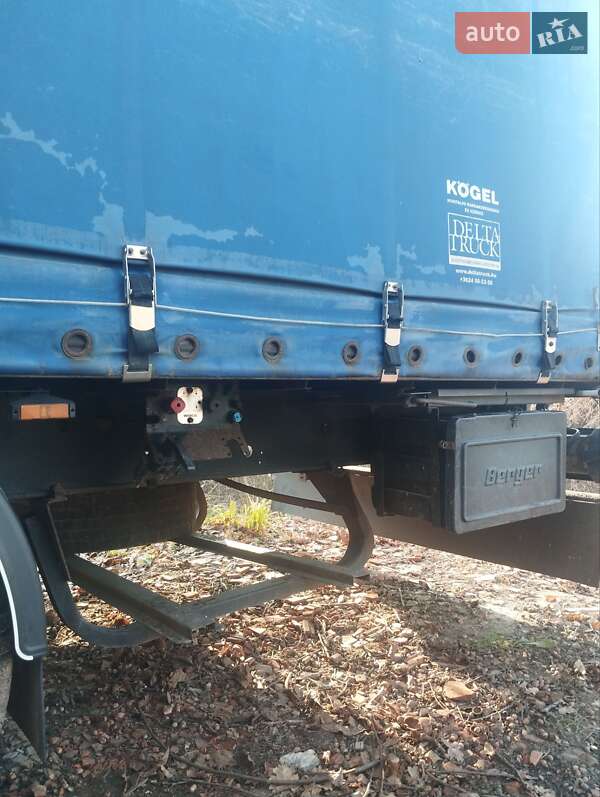 Тентованный борт (штора) - полуприцеп Kogel SN 24 2007 в Ужгороде