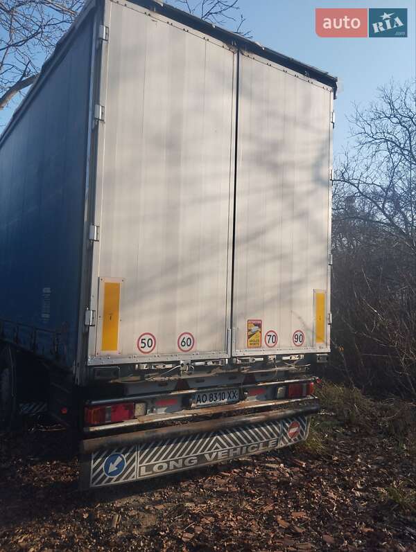 Тентованный борт (штора) - полуприцеп Kogel SN 24 2007 в Ужгороде