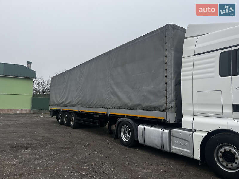Бортовий напівпричіп Kogel SN 24 2008 в Іршаві
