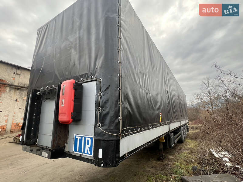 Тентований борт (штора) - напівпричіп Kogel SN 24 2010 в Хусті