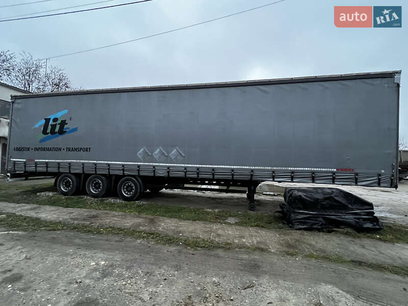 Тентованный борт (штора) - полуприцеп Kogel SN 24 2015 в Ивано-Франковске