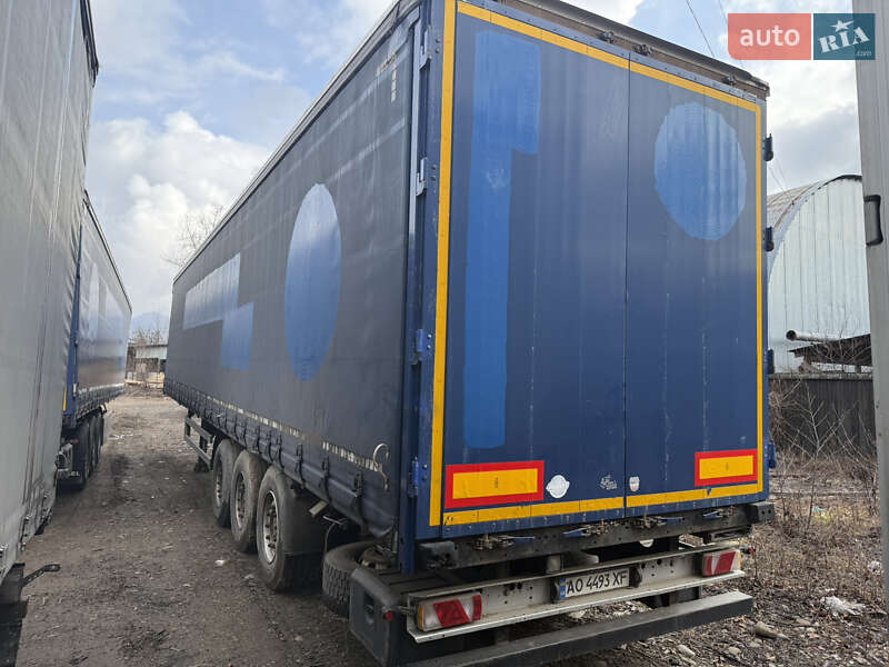 Тентований борт (штора) - напівпричіп Kogel SN 24 2015 в Калинах