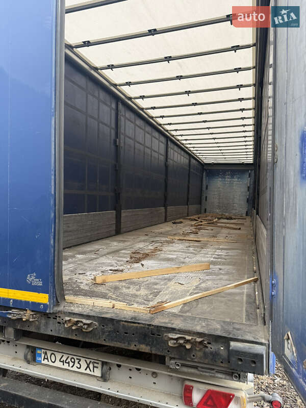 Тентований борт (штора) - напівпричіп Kogel SN 24 2015 в Калинах