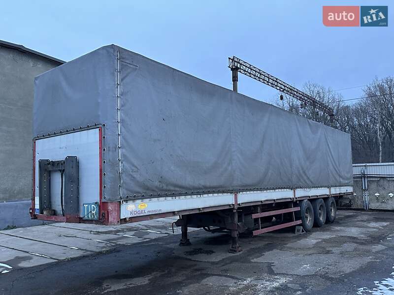 Тентованный борт (штора) - полуприцеп Kogel SN 24 1999 в 