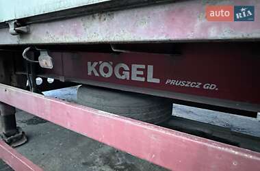 Тентованный борт (штора) - полуприцеп Kogel SN 24 1999 в 