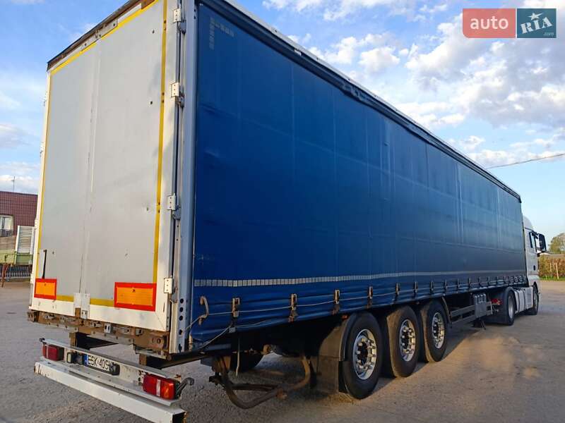 Тентований борт (штора) - напівпричіп Kogel SN 24 2008 в Гусятині