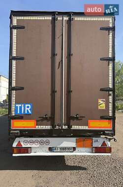 Тентованный борт (штора) - полуприцеп Kogel SN 24 2001 в 