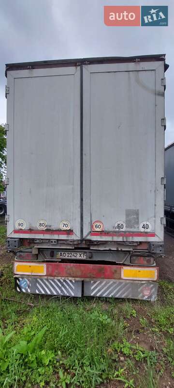 Тентованный борт (штора) - полуприцеп Kogel SN 24 2007 в Иршаве