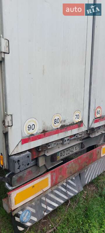 Тентованный борт (штора) - полуприцеп Kogel SN 24 2007 в Иршаве