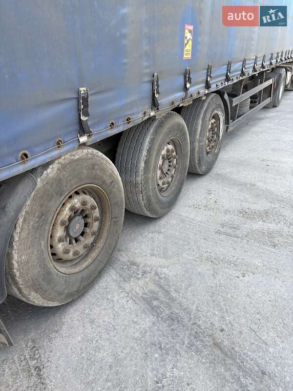 Тентований борт (штора) - напівпричіп Kogel SN 24 2006 в Запоріжжі