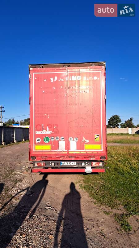 Тентований борт (штора) - напівпричіп Kogel SN 24 2011 в Києві