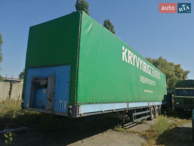 Тентованный борт (штора) - полуприцеп Kogel SN 24 2001 в Кременчуге