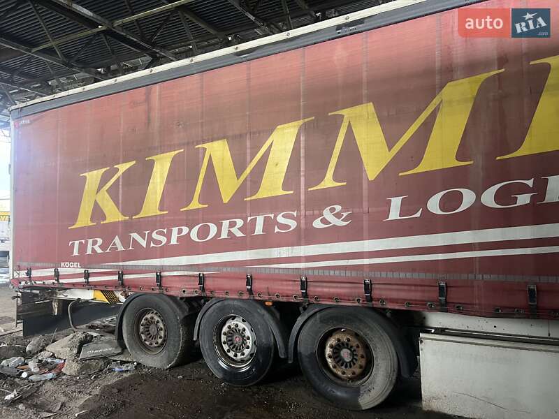 Тентованный борт (штора) - прицеп Kogel SN 24 2012 в Черновцах