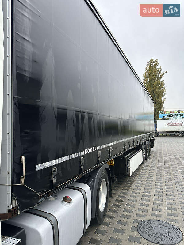 Тентованный борт (штора) - полуприцеп Kogel SN 24 2014 в Иршаве фото 3 Тентованный борт (штора) - полуприцеп Kogel SN 24 2014 в Иршаве