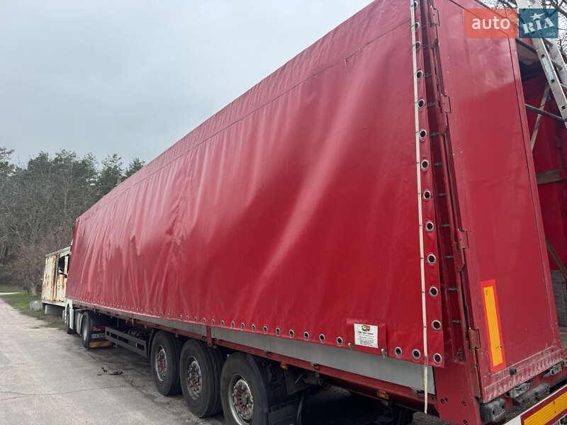 Тентованный борт (штора) - полуприцеп Kogel SN 24 2007 в Киеве