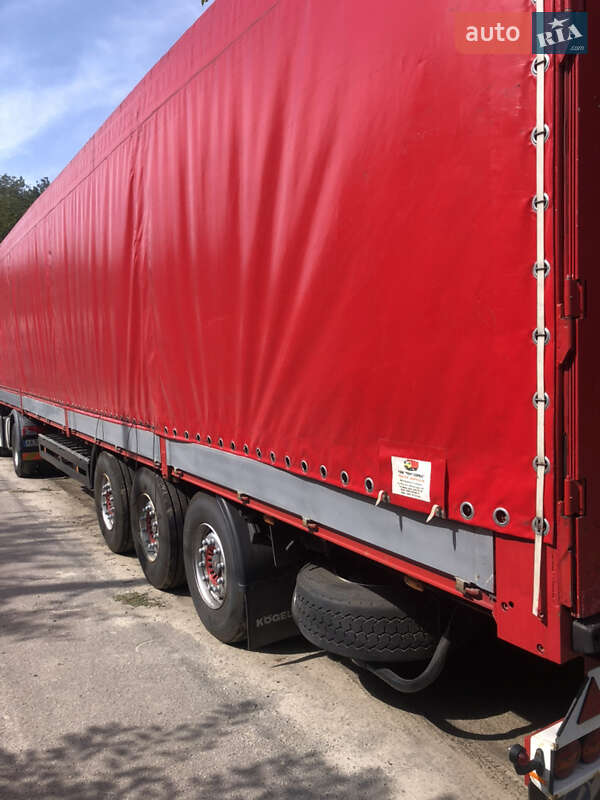 Тентованный борт (штора) - полуприцеп Kogel SN 24 2007 в Киеве