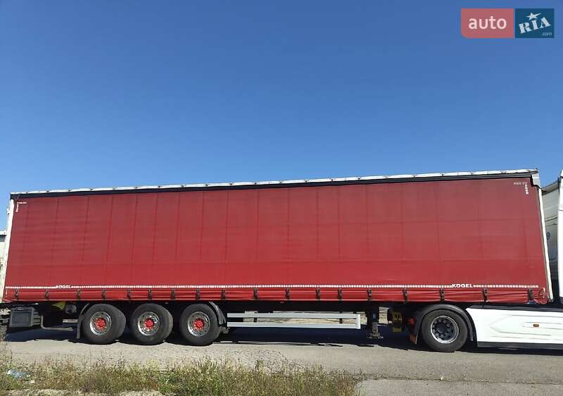 Тентованный борт (штора) - полуприцеп Kogel SN 24 2015 в Иршаве
