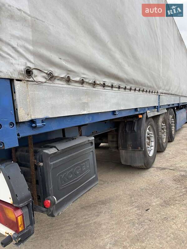Тентований борт (штора) - напівпричіп Kogel SN 24 2001 в Ужгороді фото 13 Тентований борт (штора) - напівпричіп Kogel SN 24 2001 в Ужгороді