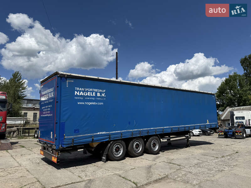 Тентованный борт (штора) - полуприцеп Kogel SN 24 2015 в Львове фото 5 Тентованный борт (штора) - полуприцеп Kogel SN 24 2015 в Львове