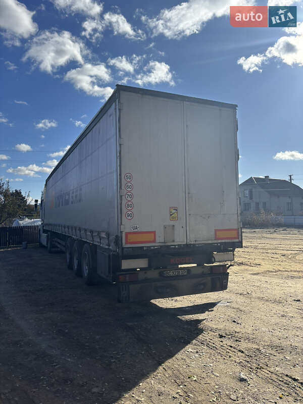 Тентованный борт (штора) - полуприцеп Kogel SN 24 2007 в Львове фото 3 Тентованный борт (штора) - полуприцеп Kogel SN 24 2007 в Львове