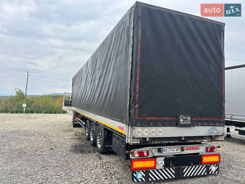 Бортовой полуприцеп Kogel SN 24 2007 в Иршаве фото 2 Бортовой полуприцеп Kogel SN 24 2007 в Иршаве