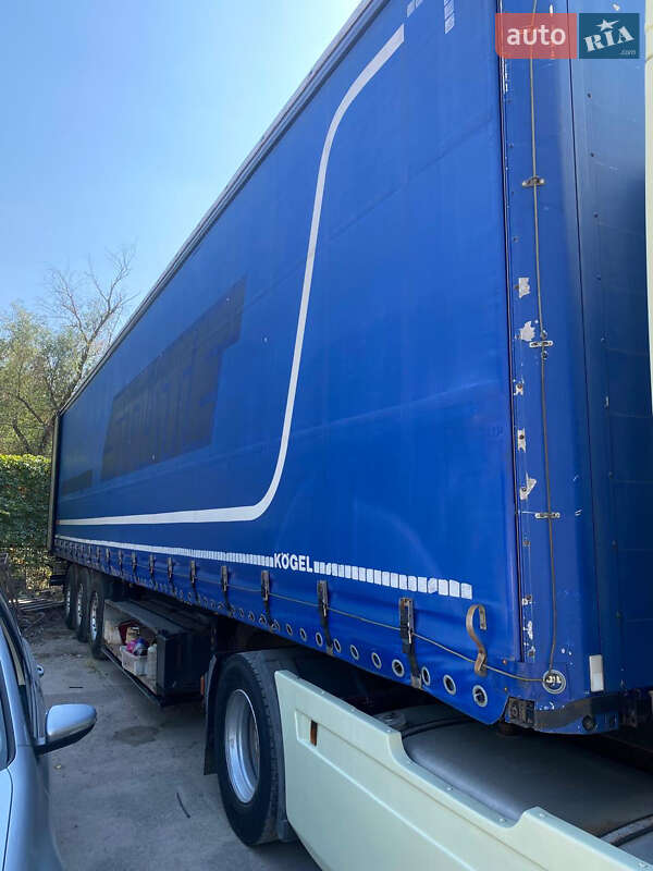 Тентований борт (штора) - напівпричіп Kogel SN 24 2008 в Дніпрі фото 11 Тентований борт (штора) - напівпричіп Kogel SN 24 2008 в Дніпрі