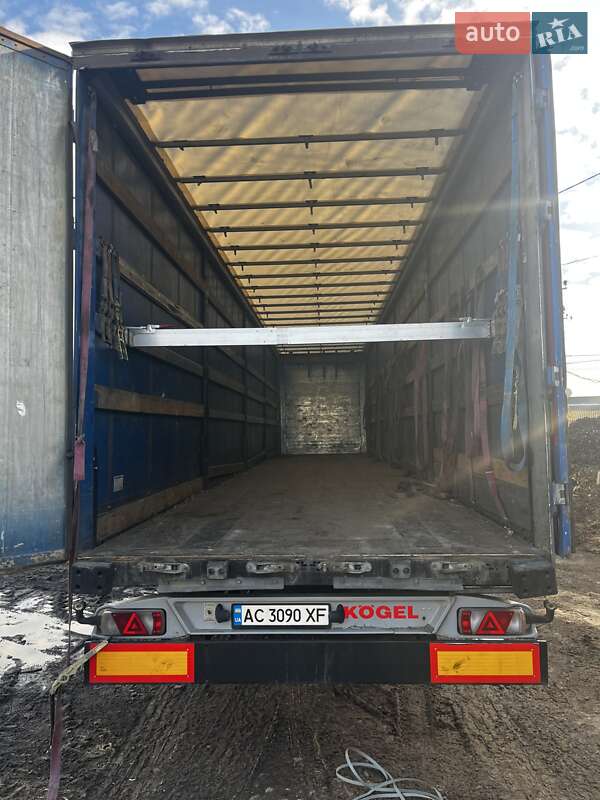 Тентованный борт (штора) - полуприцеп Kogel SN 24 2012 в Ратным фото 17 Тентованный борт (штора) - полуприцеп Kogel SN 24 2012 в Ратным