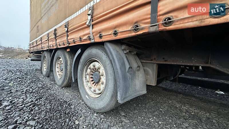 Тентований борт (штора) - напівпричіп Kogel SN 24 2008 в Луцьку