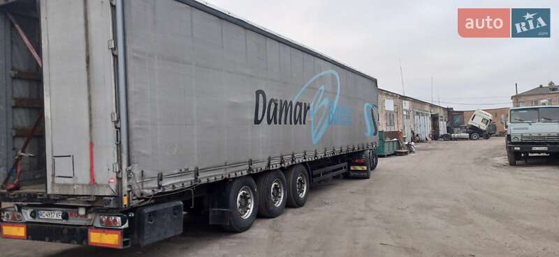 Тентований борт (штора) - прицеп Kogel SN 24 2008 в Ковелі