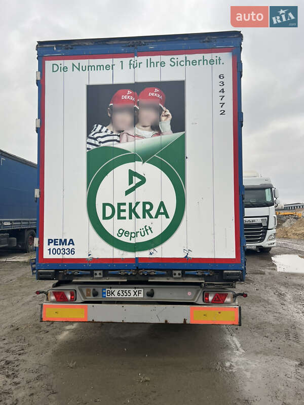 Тентованный борт (штора) - полуприцеп Kogel SN 24 2014 в Ровно