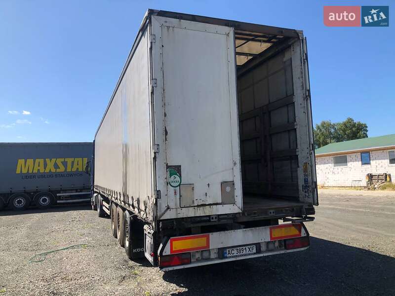 Тентованный борт (штора) - полуприцеп Kogel SN 24 2006 в Ковеле