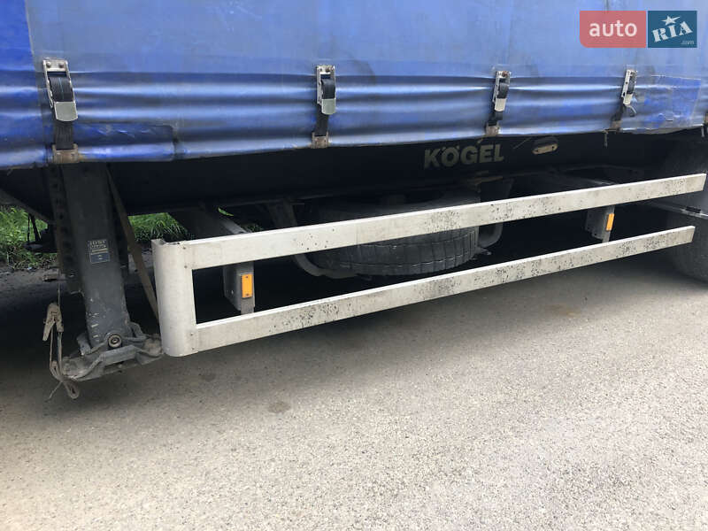 Тентованный борт (штора) - полуприцеп Kogel SN 24 2006 в Стрые